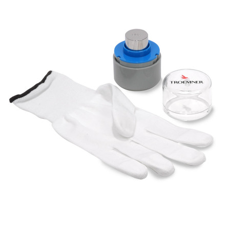 Troemner 80 g Stainless Steel Cylindrical Weight, NVLAP Accredited Certificate, UltraClass