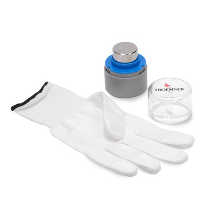Troemner 200 g Stainless Steel Cylindrical Weight, NVLAP Accredited Certificate, UltraClass