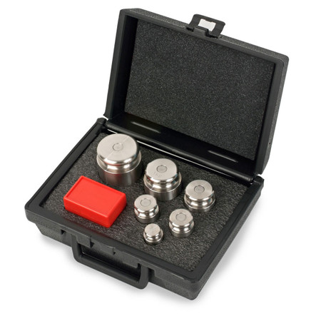 Troemner 2000 g-10 mg Economical Weight Set, Traceable Certificate, ASTM Class 7
