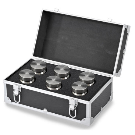 Troemner TW-65T (3) 5 lb Stainless Steel Weight Set, Traceable Certificate, NIST Class F