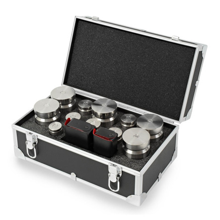 Troemner TW-55-1 2000 g-1 g Stainless Steel Weight Set, No Certificate, NIST Class F