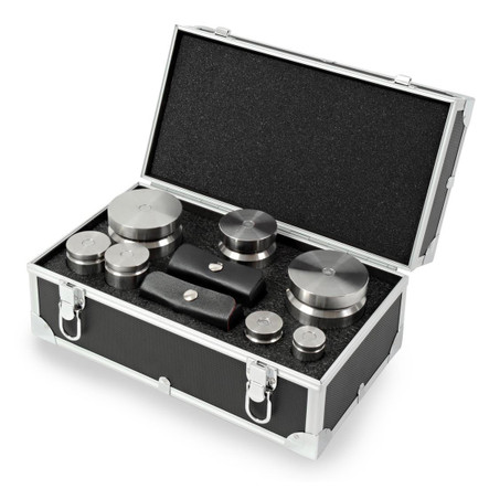 Troemner TW-75T 10 lb-1/32 oz Stainless Steel Weight Set, Traceable Certificate, NIST Class F