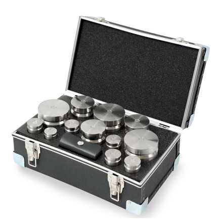 Troemner TW-100 D.O.W 10 lb-0.05 lb Stainless Steel Weight Set, NVLAP Accredited Certificate, NIST Class F
