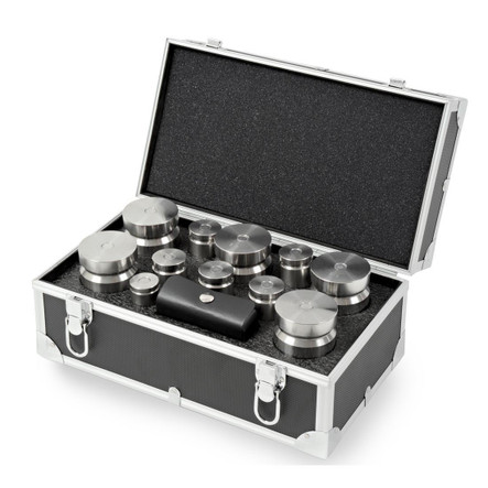 Troemner TW-50 D.O.W 5 lb-0.05 oz Stainless Steel Weight Set, NVLAP Accredited Certificate, NIST Class F