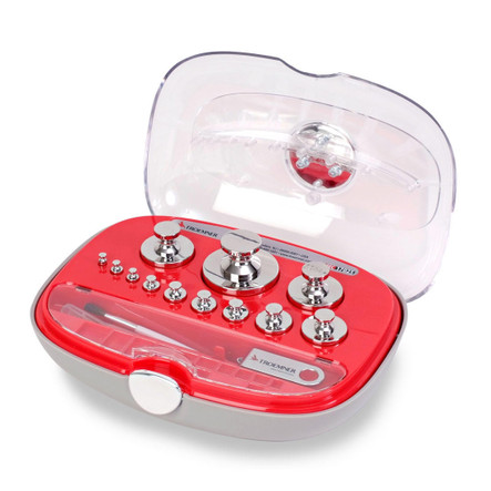 Troemner 7218-0W 500 g-1 g Analytical Precision Weight Set,NVLAP Accredited Certificate, UltraClass