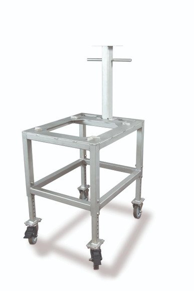 Rice Lake Weighing Systems Rice Lake BenchMark 18 x 24 Stainless Steel Mobile Scale Cart