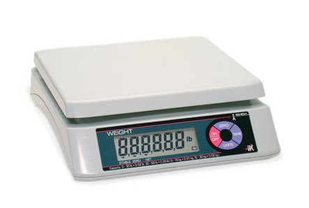 Ishida iPC Single Display Bench Scale, 3 / 6 lb x 0.002  / 0.005 lb, NTEP, Class III