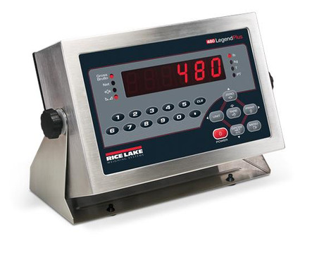 Rice Lake 480 Legend Plus Digital Weight Indicator with Digital I/O and Relay Outputs