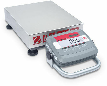 OHAUS D31P60BR5 Defender 3000 Low Profile Bench Scale, 12 x 14, 132 lb x 0.02 lb, NTEP, Class III