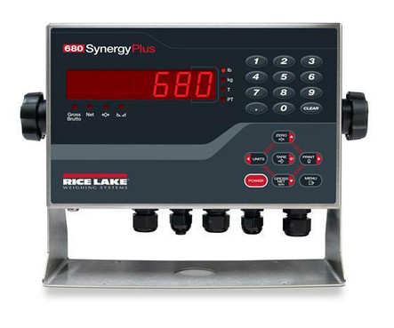 Rice Lake Weighing Systems Rice Lake 680 Synergy Plus Digital Weight Indicator, 115-230 VAC, NTEP