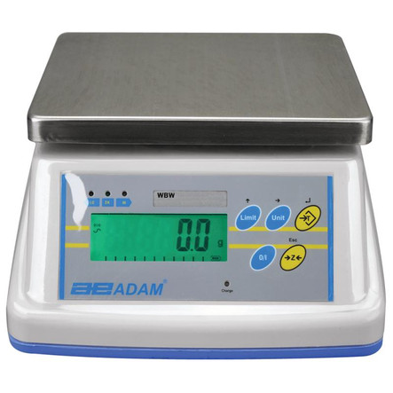 Adam Equipment WBW 15aM Washdown Scale 15 lb x 0.005 lb, NTEP, Class III