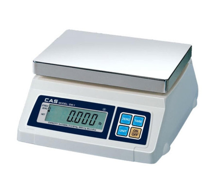 CAS SW-5Z Portion Control Scale, 5 lb x 0.002 lb