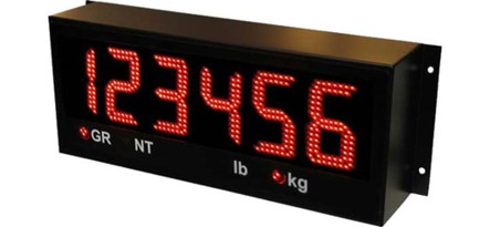 CAS Beacon 45 B45RD/B45RD-01 Remote Display, 4.5 Inch LED Display, with Stainless Steel Enclosure
