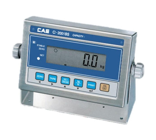 CAS CI-2001BS Series Stainless Steel Digital Indicator, NTEP