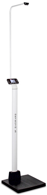 Detecto Cardinal Detecto ICON Digital Physician Scale with Sonar Height Rod, Dual Range 600 lb / 1000 lb x 0.2 lb / 0.5 lb