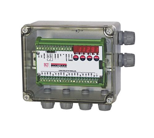 Rice Lake Weighing Systems Rice Lake SCT-10 Signal Conditioning Transmitter and Weight Indicator Display, Enclosed in Plastic Junction Box