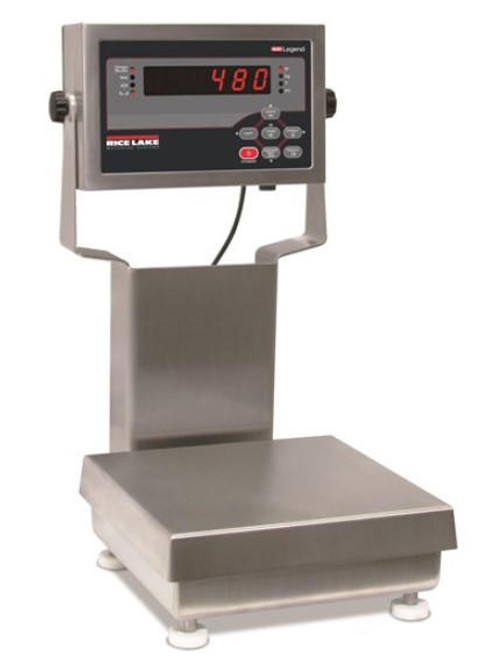 Rice Lake Weighing Systems Rice Lake Ready-n-Weigh Bench Scale CW-90B-480-50, 12" x 12", 50 lb x 0.01 lb, NTEP Class III