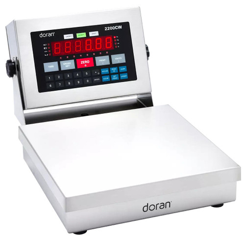  Doran 2210CW-ABR Checkweighing Bench Scale, 10"x10" Platform, 10 lb x 0.002 lb, NTEP 