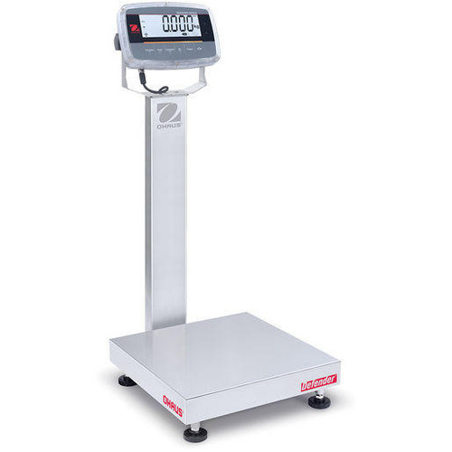  OHAUS i-D61PW25WQL7 Defender 6000 Washdown Bench Scale, 18" x 18", 50 lb x 0.002 lb, NTEP 