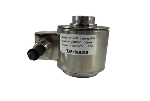  Totalcomp TCSP1-300K-SS Canister Load Cell, 300,000 lb 