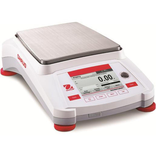  OHAUS AX6202N/E Adventurer Precision Balance, 6200 g x 0.01 g, NTEP, Class II 