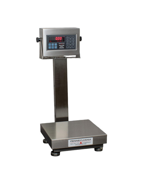  Pennsylvania Scale SS6576-AO Bench Scale w/ Analog Output, 12" x 12", 25 lb x 0.005 lb 