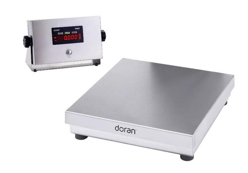  Doran 7402 Checkweighing Bench Scale, 10"x10" Platform, 2 lb x 0.0005 lb 