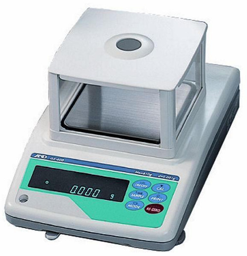 Used A&D Weighing  GF-300P Precision Balance,  310 g x 0.001 g, NTEP Pharmacy, Class II