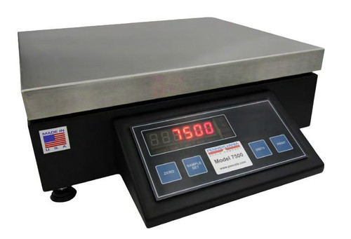  Pennsylvania Scale 7500-50HR-AO Bench Scale w/ Analog Output, 50 lb x 0.002 lb, NTEP 