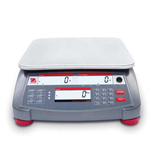 OHAUS RC41M15 Ranger Count 4000 Counting Bench Scale, 30 lb x .001 lb, NTEP, Class III