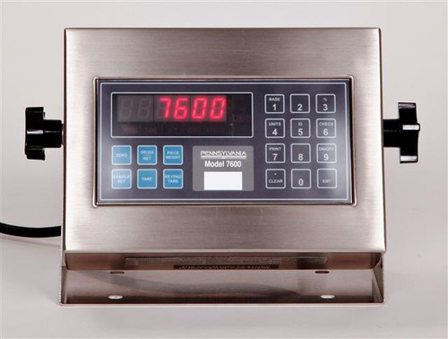 Pennsylvania Scale 7600/4 220VAC Stainless Steel Digital Indicator, NTEP