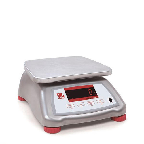 OHAUS Valor 2000 V22XWE30T Water Resistant Food Scale, 60 lb x 0.01 lb