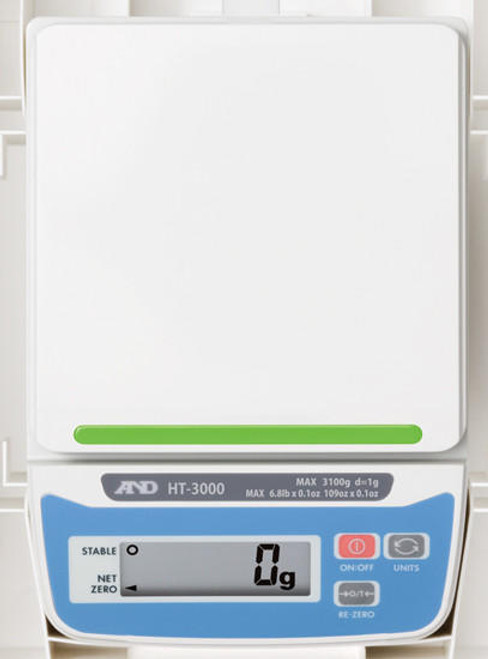 A&D Weighing HT-500 Portable Scale, 510 g x 0.1 g - Scales Plus