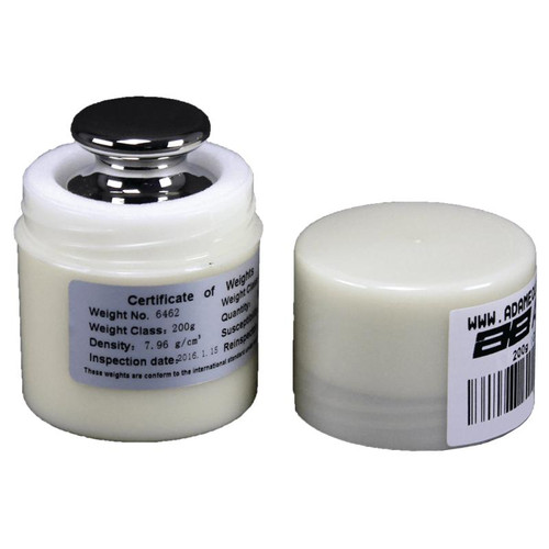 Adam Equipment 200g Calibration Weight, ASTM Class 2 in Case