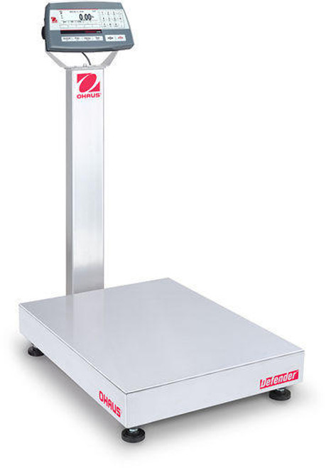 OHAUS D52P125RTX2 Defender 5000 Bench Scale, 250 lb x 0.01 lb, NTEP, Class III