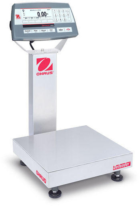 OHAUS D52P12RQR1 Defender 5000 Bench Scale, 25 lb x 0.001 lb, NTEP, Class III