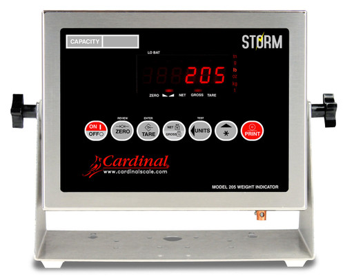 Detecto Cardinal Detecto 205 Digital Programmable Indicator, NTEP