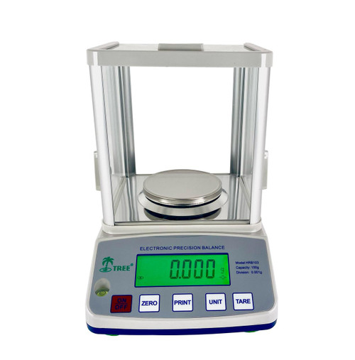 Tree HRB-S 113 Stainless Steel Precision Balance, 100 g x 0.001 g