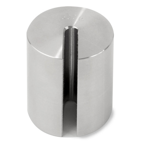 Troemner 500 g Stainless Steel Slotted Weight, Traceable Certificate, ASTM Class 7