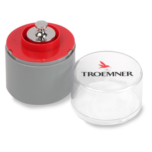 Troemner 300 g Alloy Cylindrical Screw Knob Weight, Traceable Certificate, UltraClass