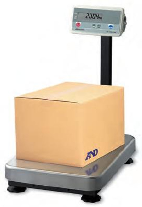  A&D Weighing  FG-150KALN Bench Scale, 300 lb x 0.1 lb, NTEP, Class III 
