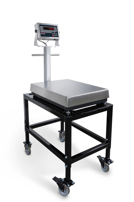 Rice Lake Weighing Systems Rice Lake BenchMark 12 x 18 Mild Steel Mobile Scale Cart