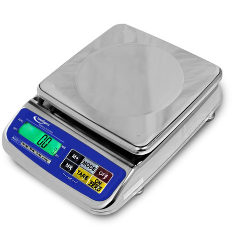 Intelligent Weighing Technologies Intelligent Weighing AGS-12KBL Toploading Bench Scale, 26.4 lb x 0.005 lb, NTEP, Class III