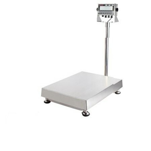 Anyload TNS3030-FP3-60kg Stainless Steel Bench Scale Base, 12 x 12, 132 lb x 0.05 lb, NTEP, Class III