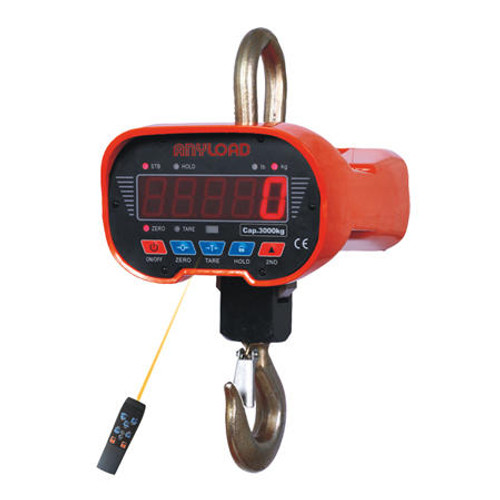 Wholesale crane hook scale 3000kg For Precise Weight Measurement