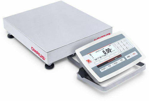 OHAUS D52XW12RTR5 Defender 5000 Low Profile Bench Scale, 25 lb x 0.001 lb, 14 x 12, NTEP