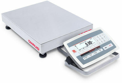 OHAUS D52XW50RTR5 Defender 5000 Low Profile Bench Scale, 100 lb x 0.005 lb, 14 x 12, NTEP