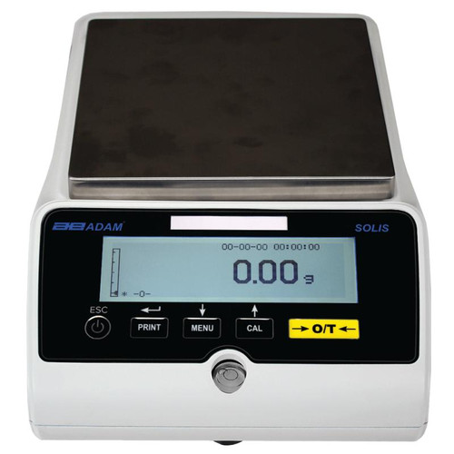 Adam Equipment STB 3202i Solis Precision Balance, 3200 g x 0.01 g, Internal Calibration