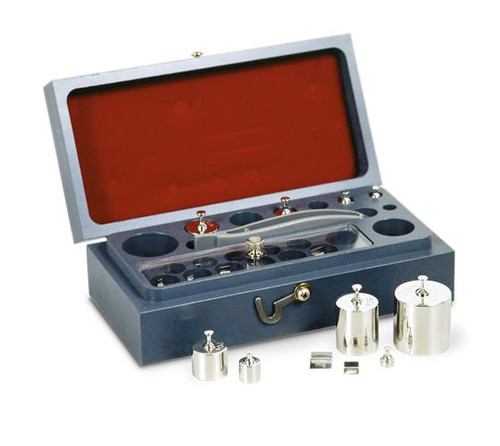 Rice Lake Weighing Systems Rice Lake Precision Laboratory Weight Set, 50 g - 1 g, 8 Pieces, ASTM Class 2, 11890