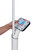 Cardinal Detecto APEX Digital Physician Scale with Mechanical Height Rod Side View